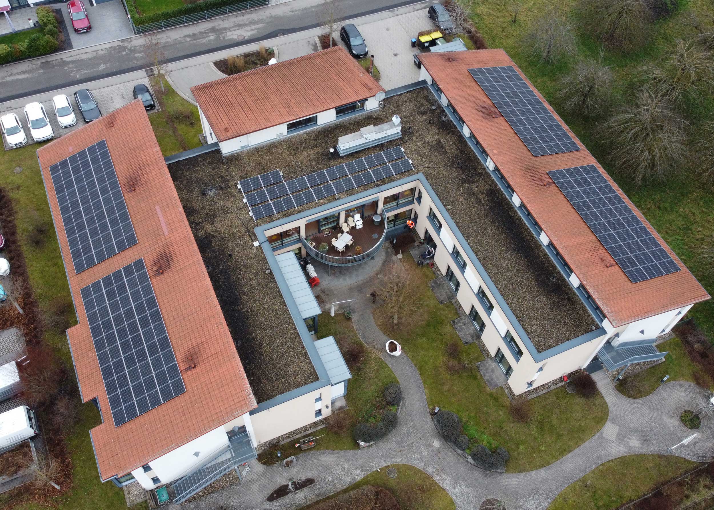 Bergsteig Photovoltaik Energie